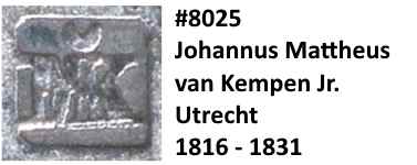 Johannus Mattheus van Kempen Jr., Utrecht, 1816 - 1831