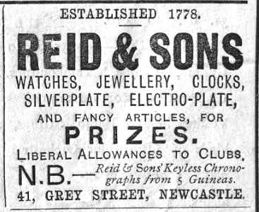 Reid & Sons: ancient advertisement