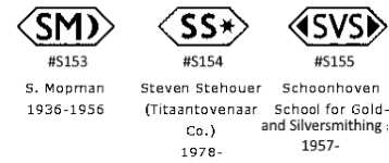 Schoonhoven silver makers