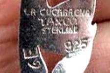 Mexico silver mark: La Cucaracha