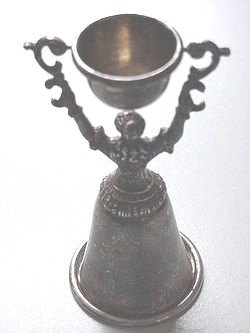 Antique Reed & Barton 1920 Figural Woman Wedding Cup Sterling Silver 40  Grams - Jewelry & Coin Mart, Schaumburg, IL